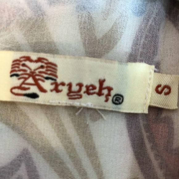 Anthropologie Aryeh Mod "Georgie Girl" Twiggie Cascading Ruffle Sleeve - Picture 7 of 9